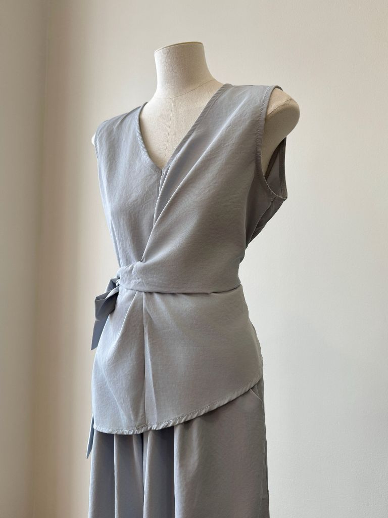 Brandon V-Neck Top & Pants Set