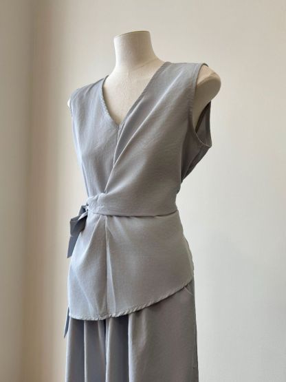 Brandon V-Neck Top & Pants Set