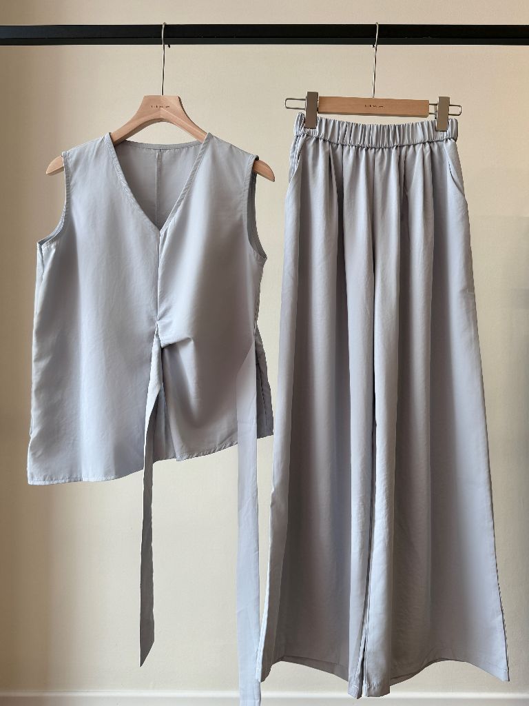 Brandon V-Neck Top & Pants Set
