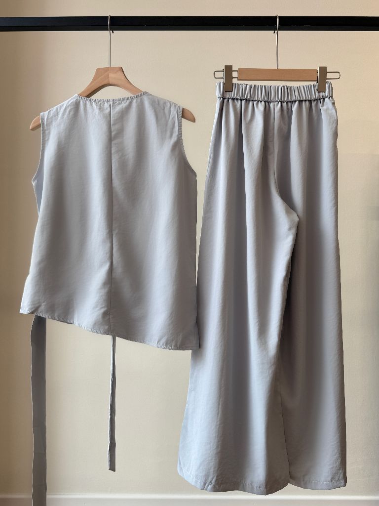 Brandon V-Neck Top & Pants Set