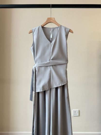 Brandon V-Neck Top & Pants Set