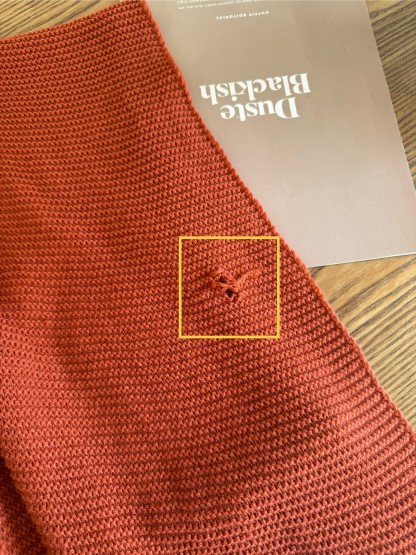 Minotti Shawl Wrap (Rejected-Mandarin) 
