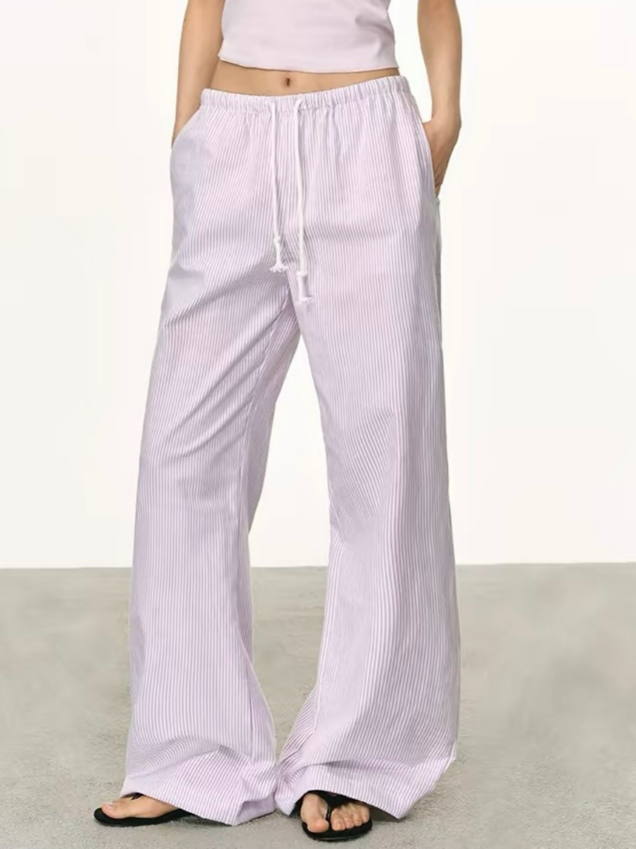 Ozias Casual Relax Stripe Pants