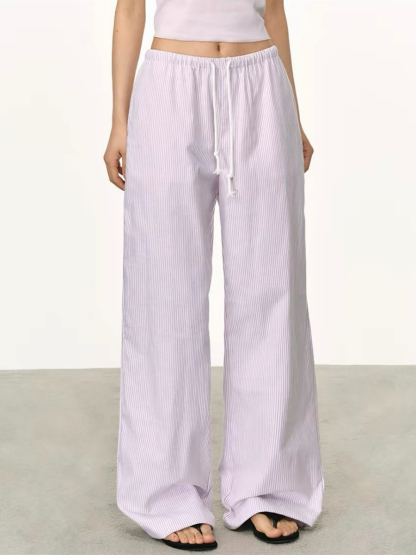 Ozias Casual Relax Stripe Pants