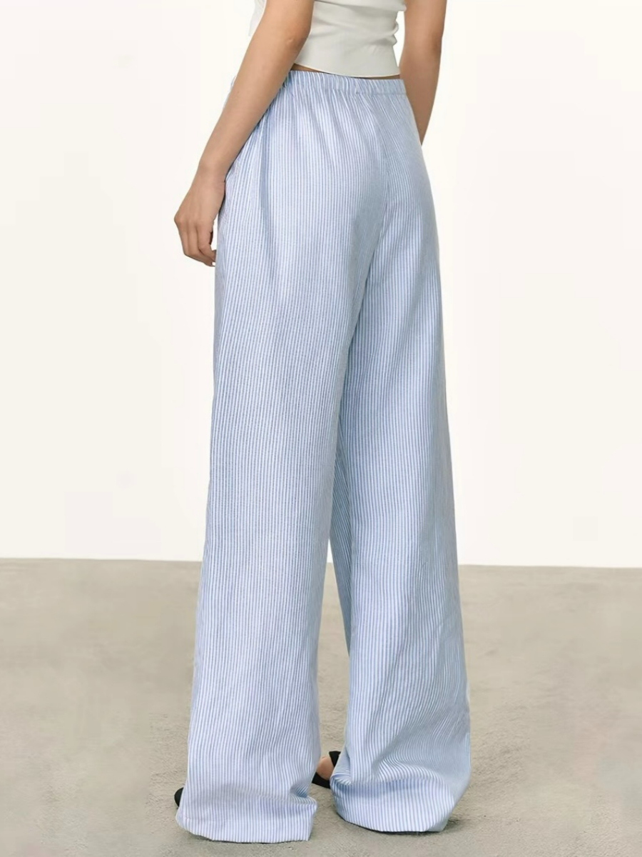 Ozias Casual Relax Stripe Pants