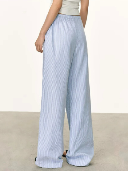 Ozias Casual Relax Stripe Pants
