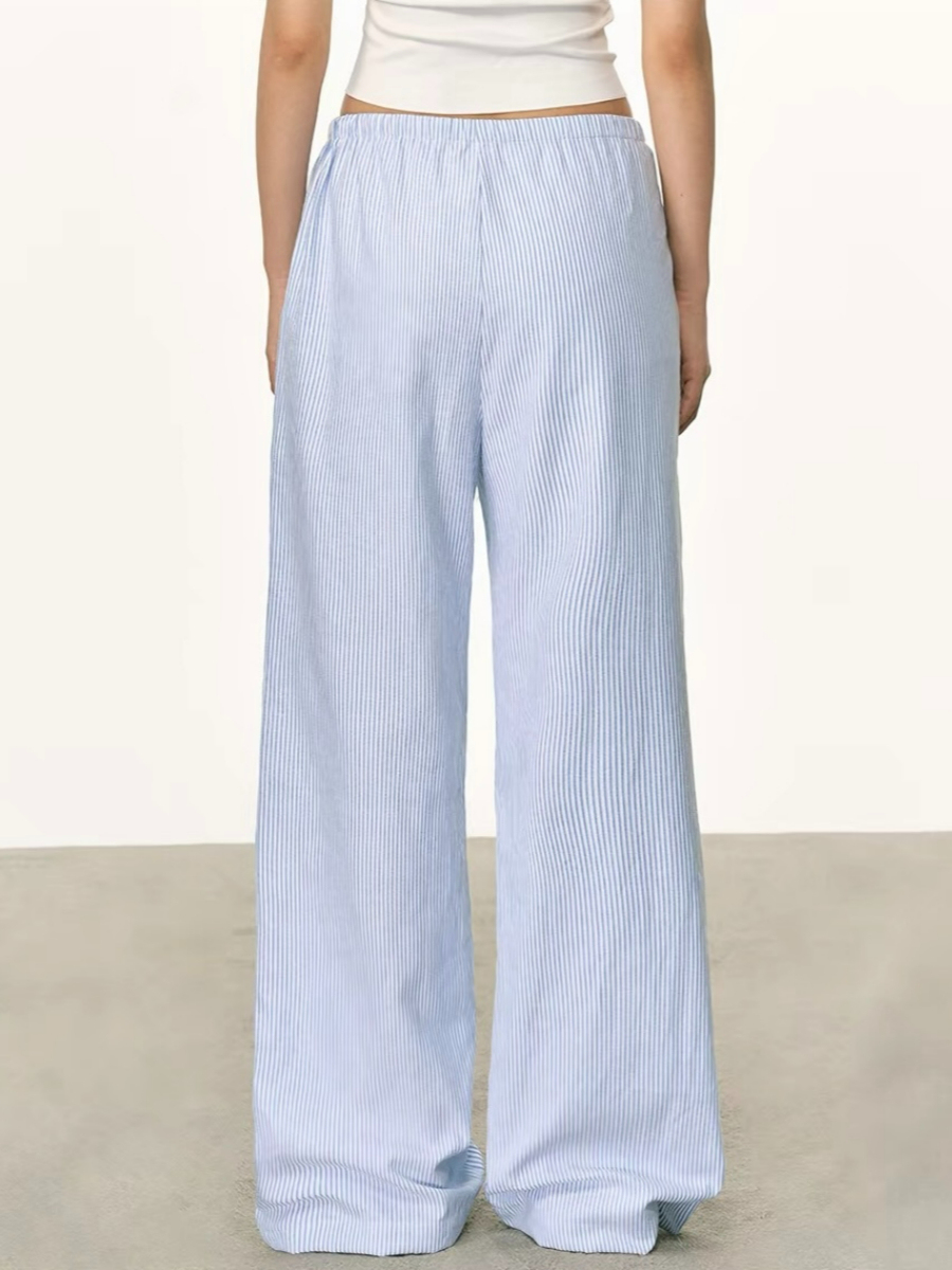 Ozias Casual Relax Stripe Pants