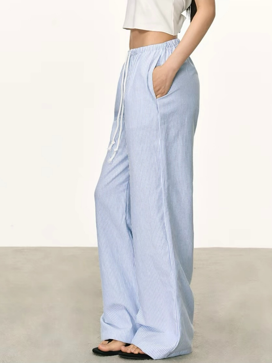 Ozias Casual Relax Stripe Pants