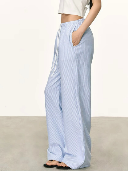 Ozias Casual Relax Stripe Pants