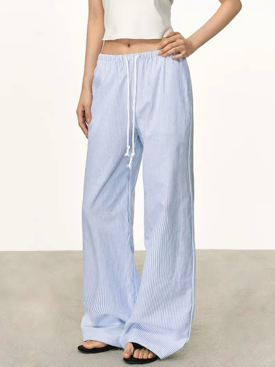 Ozias Casual Relax Stripe Pants