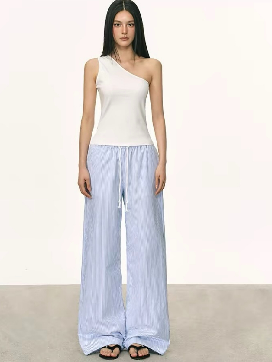Ozias Casual Relax Stripe Pants