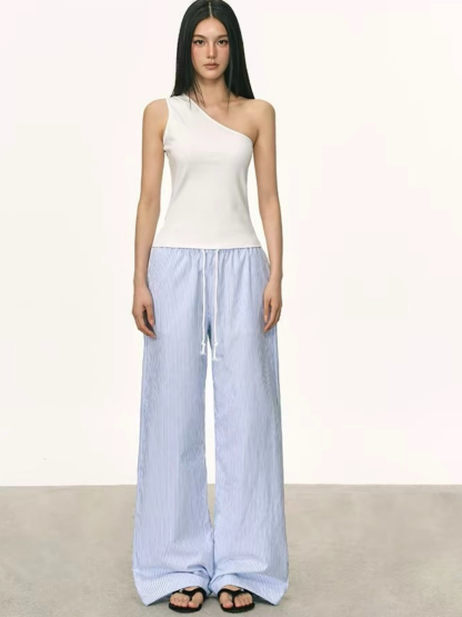 Ozias Casual Relax Stripe Pants