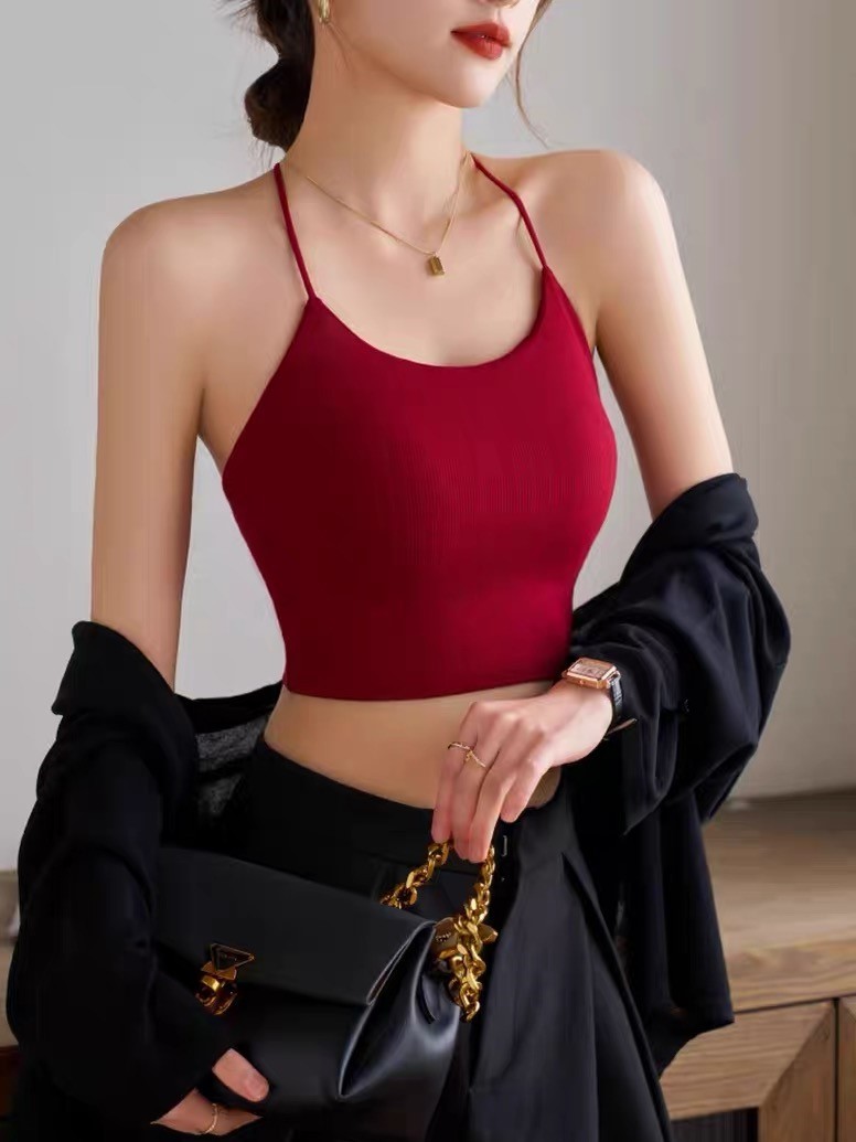 Qabila Racer Back Padded Top