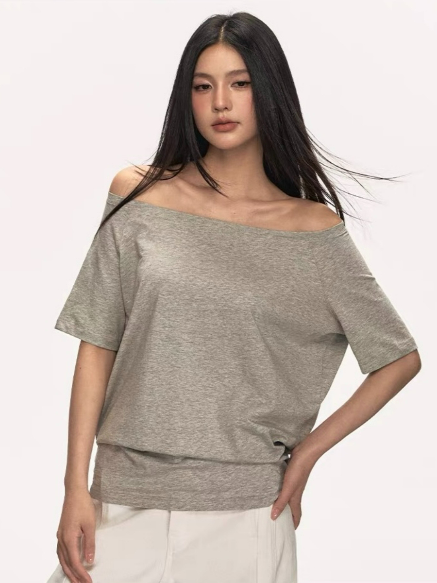 Oleen One Shoulder Casual Top