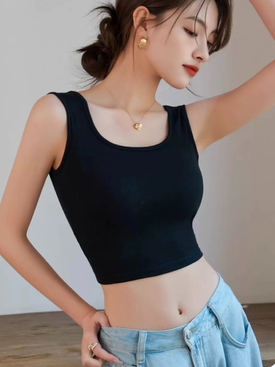 Quinci U-Shape Low Back Padded Top