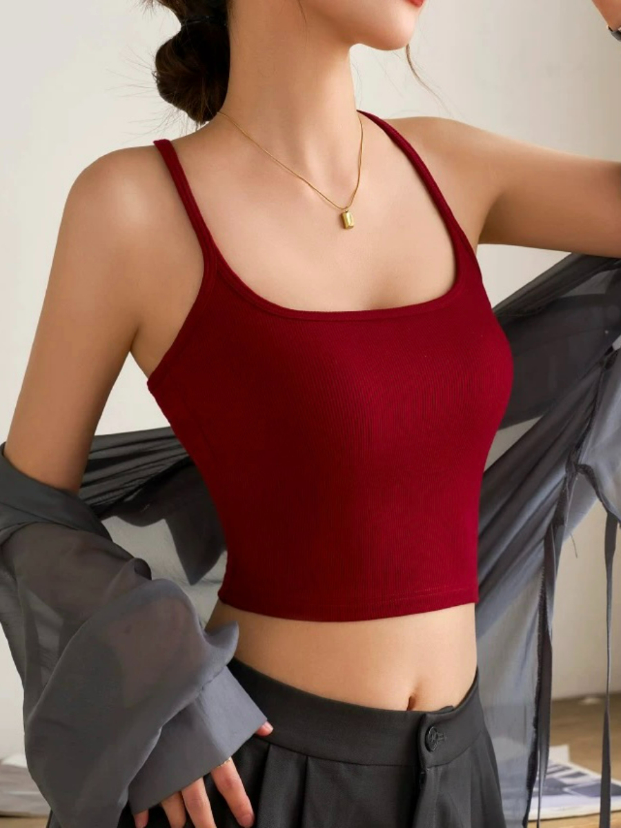 Quentzal Racer Back padded Top