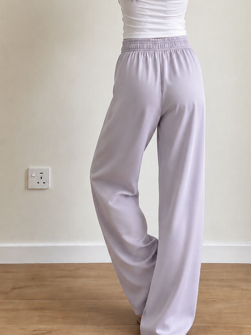 Giselle Relaxed Satin Palazzo Pants