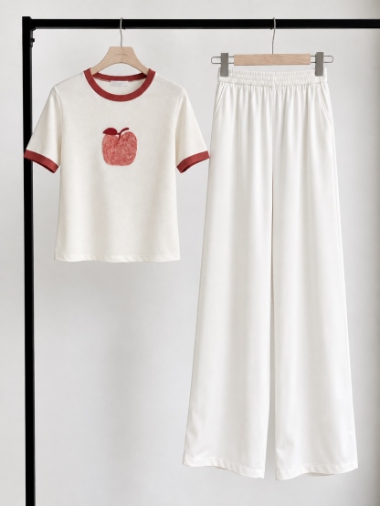 Giselle Relaxed Satin Palazzo Pants