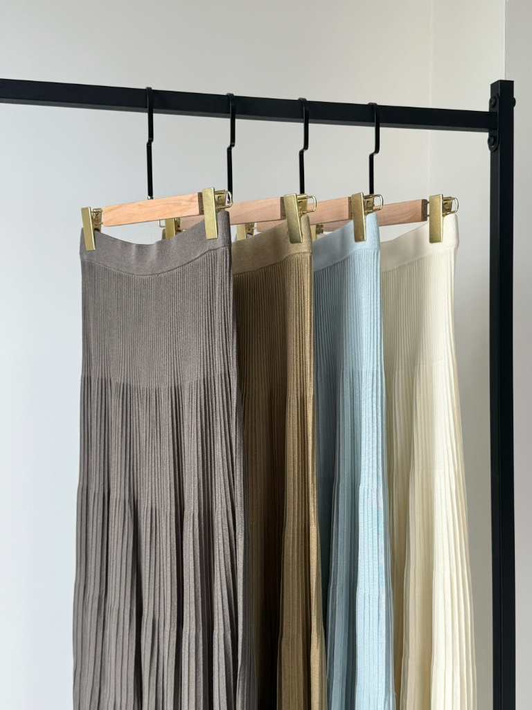 Emma Pleated Maxi Skirt