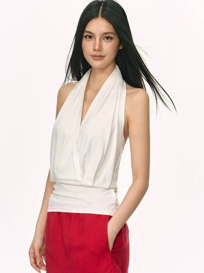 Olivette Halter Neck Top