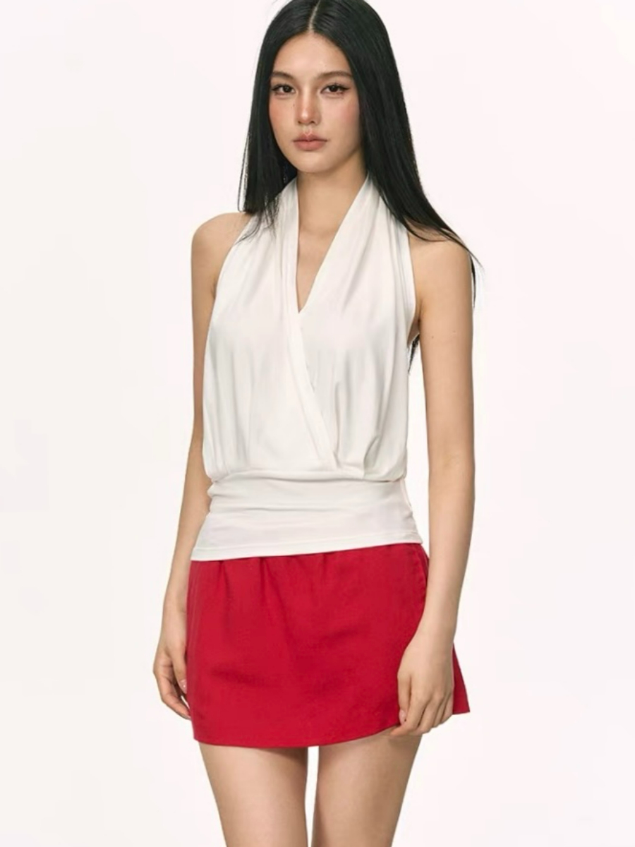 Olivette Halter Neck Top