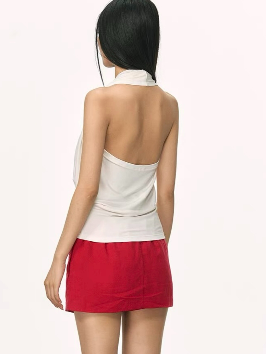 Olivette Halter Neck Top