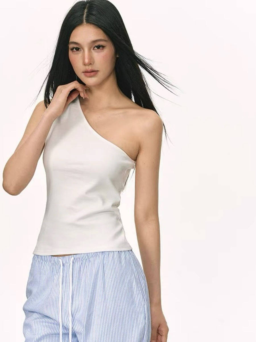 Orna One-Shoulder Top