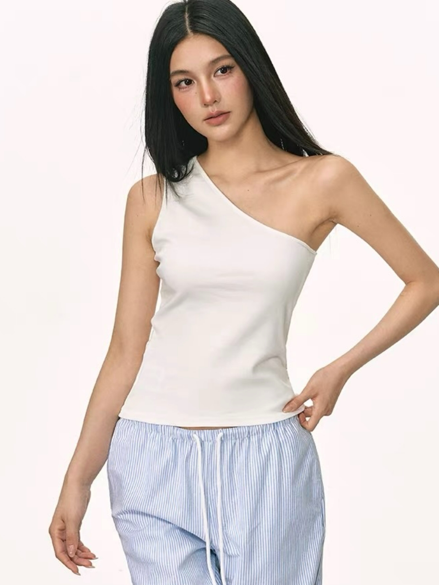 Orna One-Shoulder Top