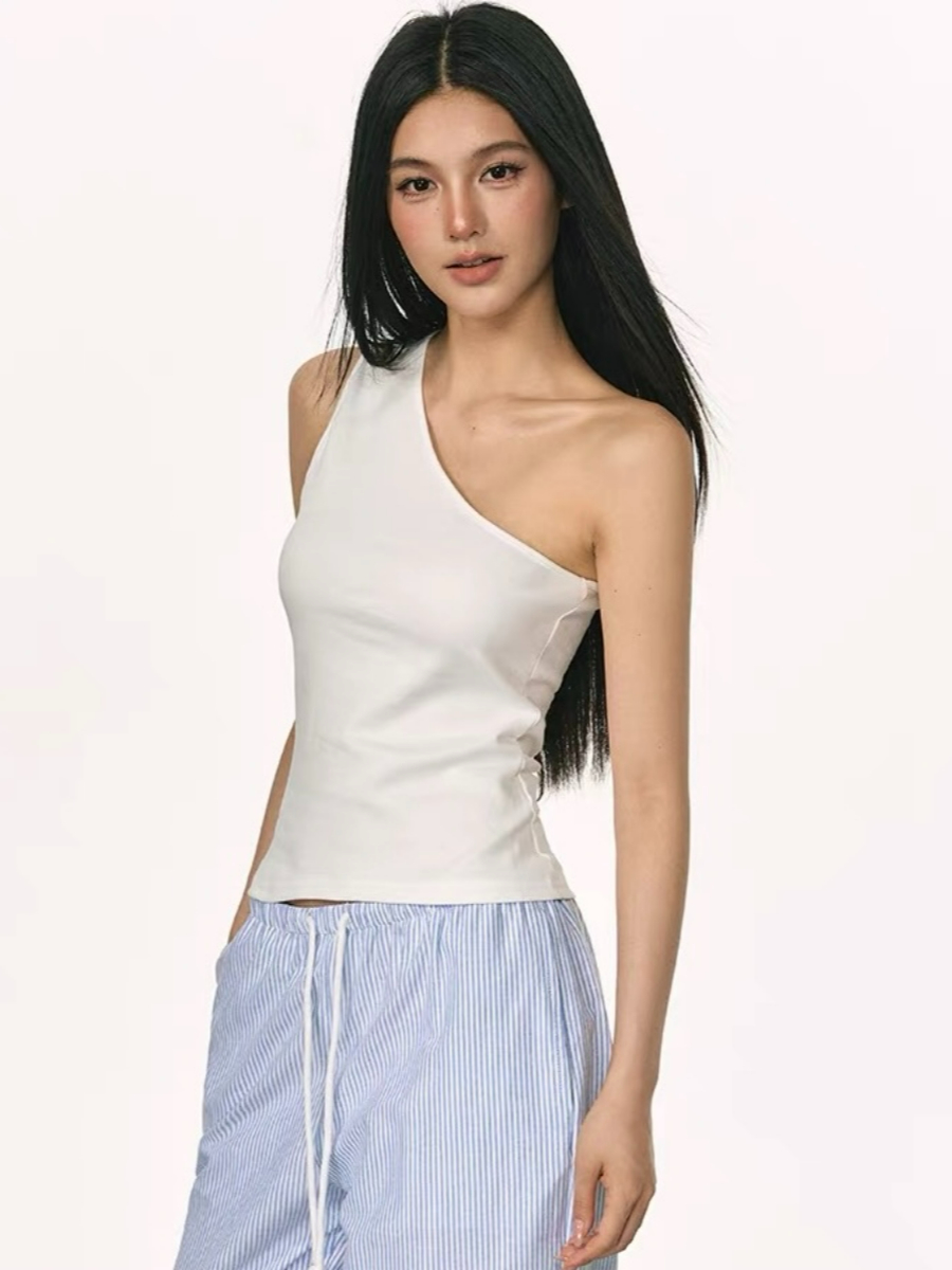 Orna One-Shoulder Top