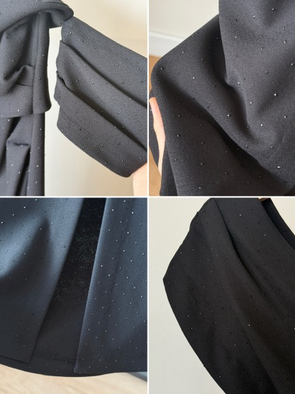 Fandekka Asymmetric Shoulder Dinner Dress
