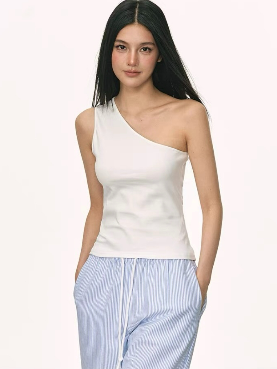 Orna One-Shoulder Top