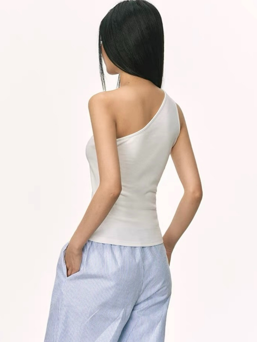Orna One-Shoulder Top