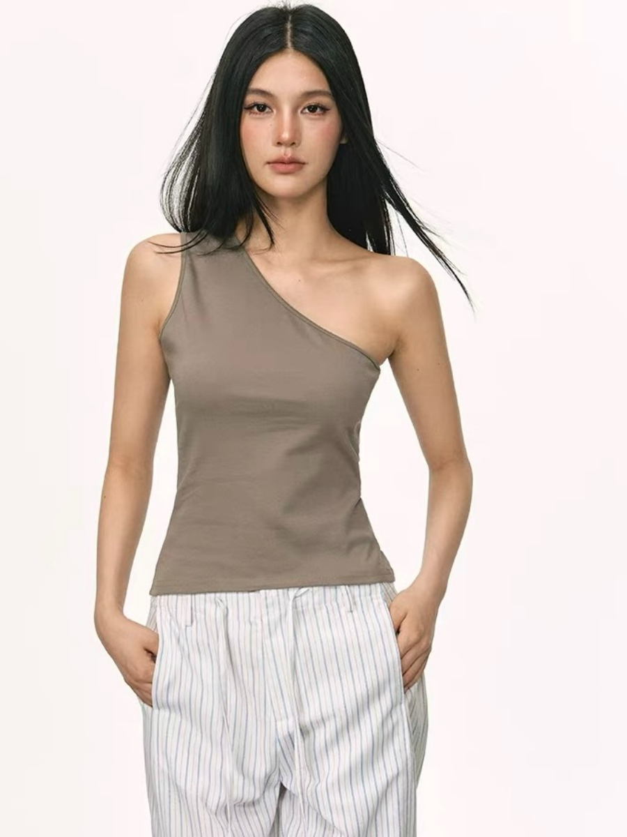 Orna One-Shoulder Top