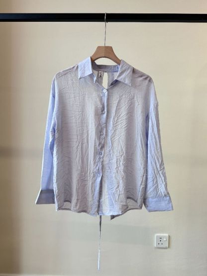Ni Ni Back Pankou Sheer Chiffon Shirt (POS)