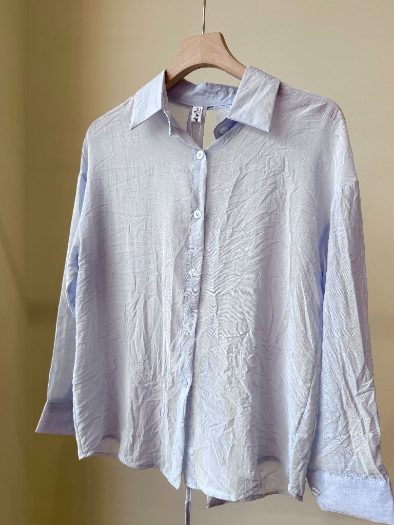 Ni Ni Back Pankou Sheer Chiffon Shirt (POS)