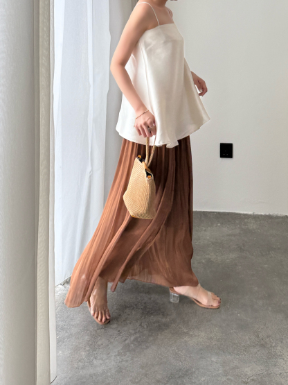 Yun Er Flowy Wide Leg Pants-The Black Bow-