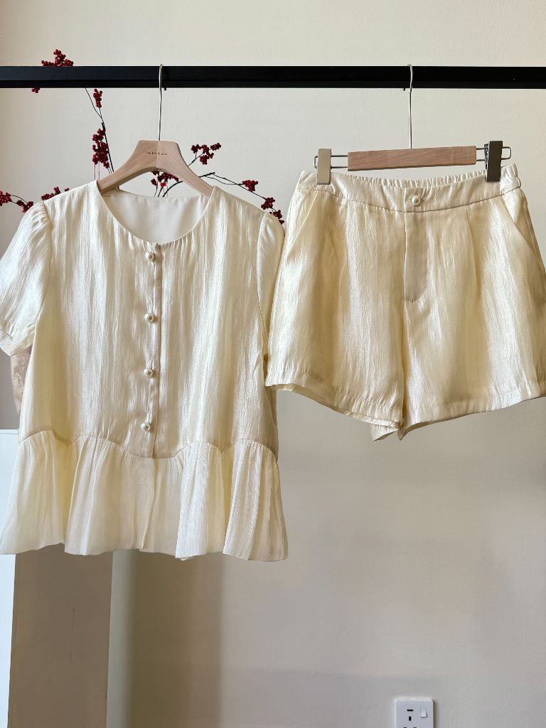 Ling Che Top & Shorts Set
