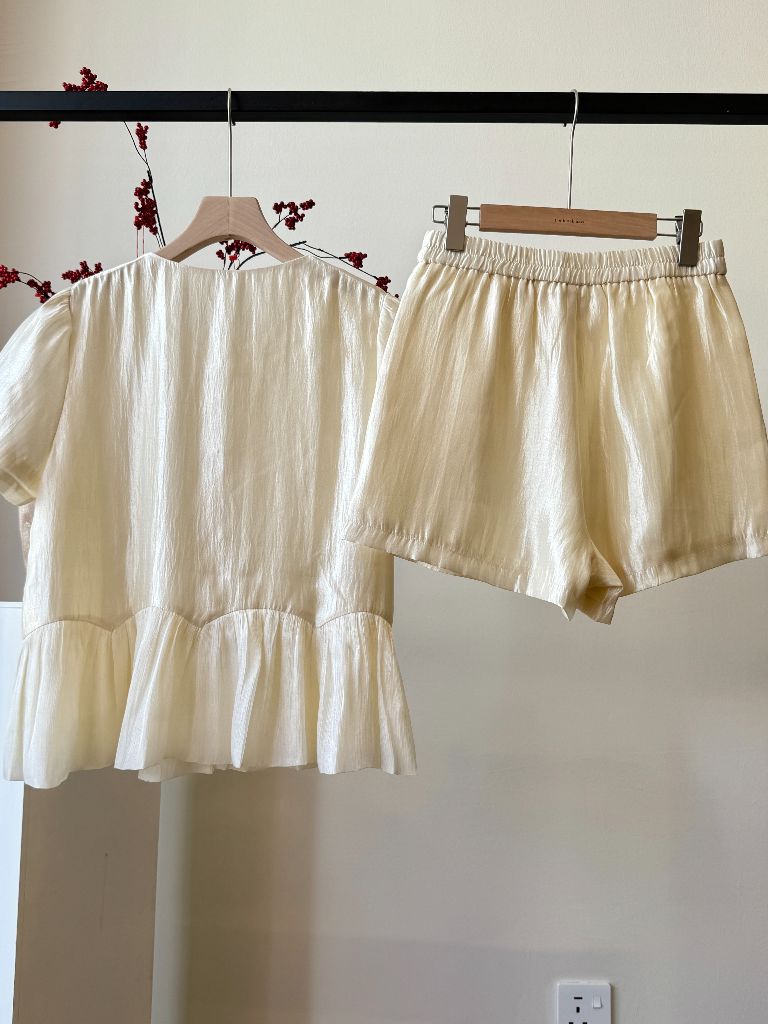 Ling Che Top & Shorts Set