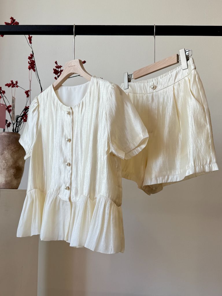 Ling Che Top & Shorts Set