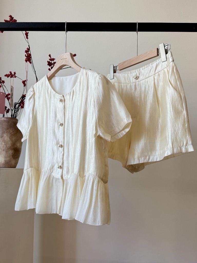 Ling Che Top & Shorts Set