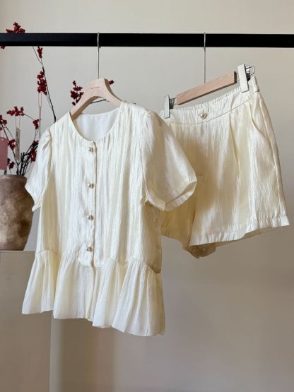 Ling Che Top & Shorts Set