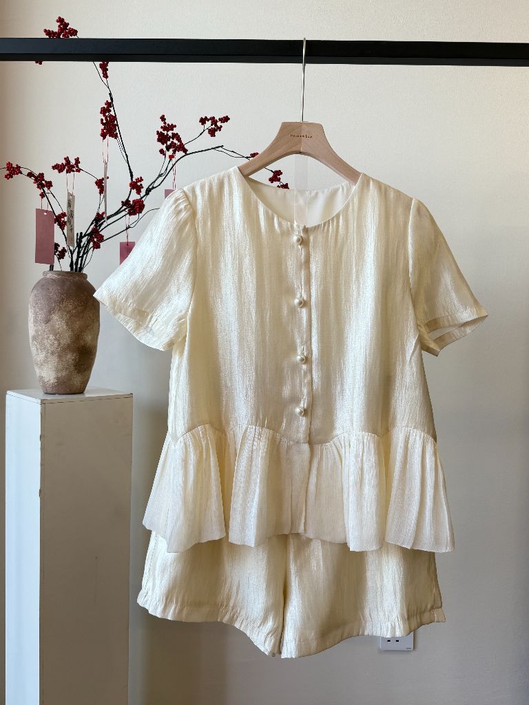 Ling Che Top & Shorts Set