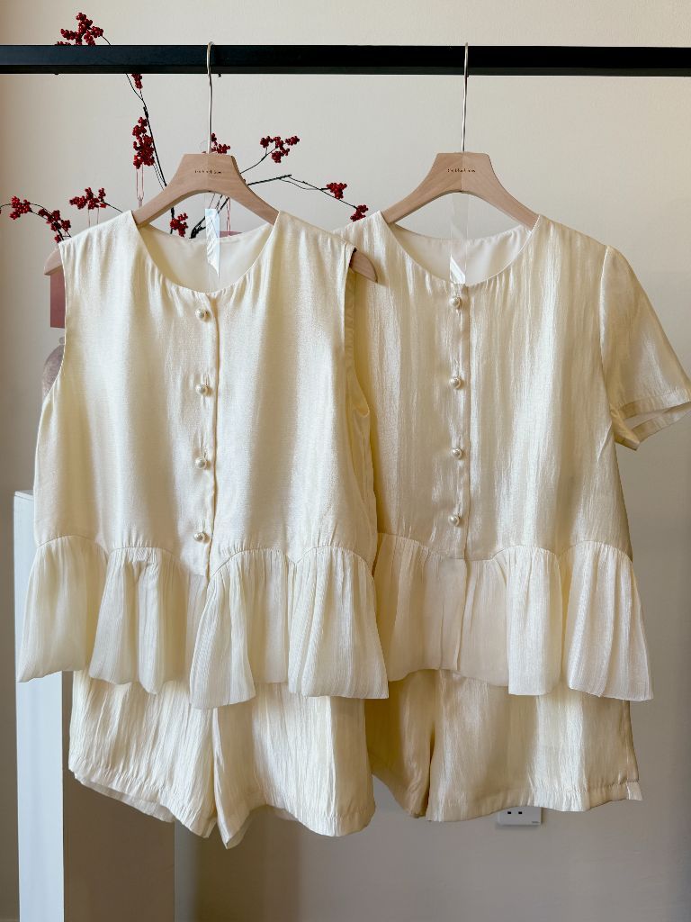 Ling Che Top & Shorts Set