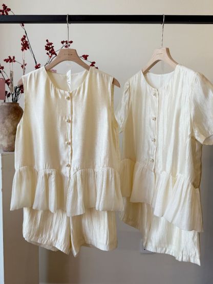 Ling Che Top & Shorts Set