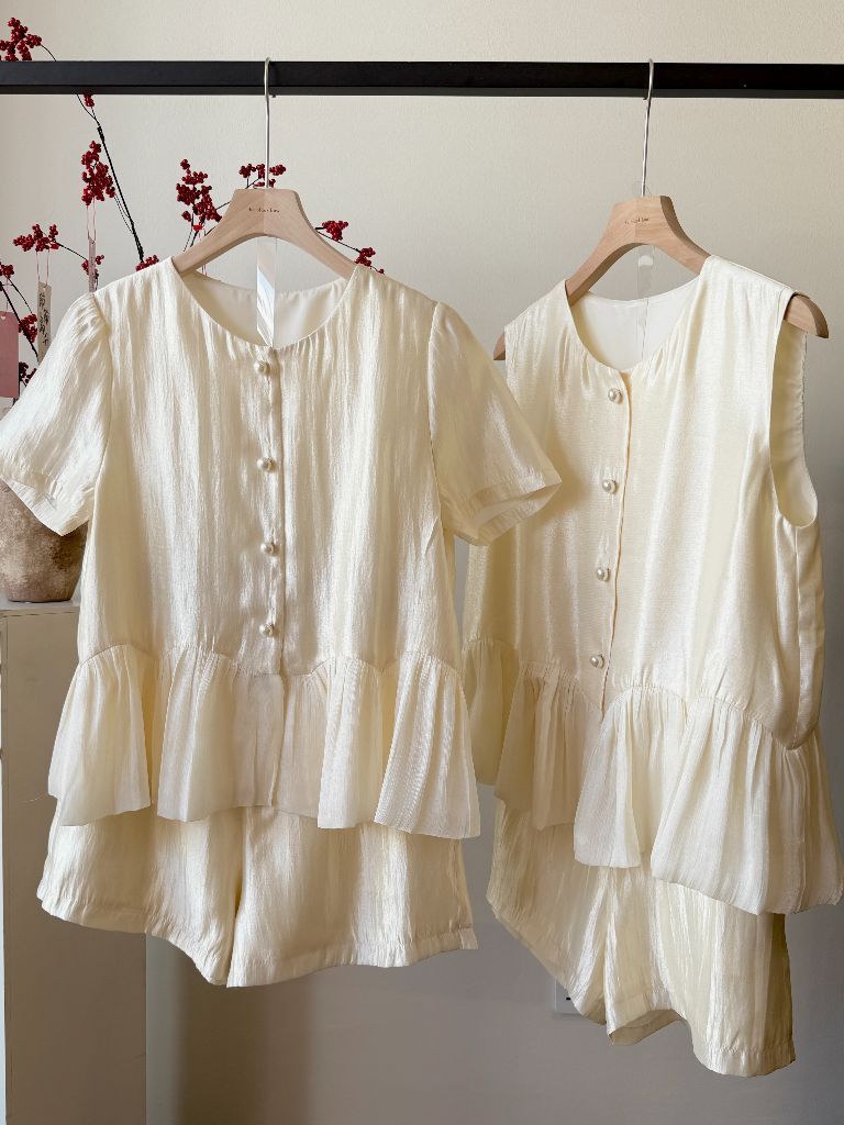 Ling Che Top & Shorts Set