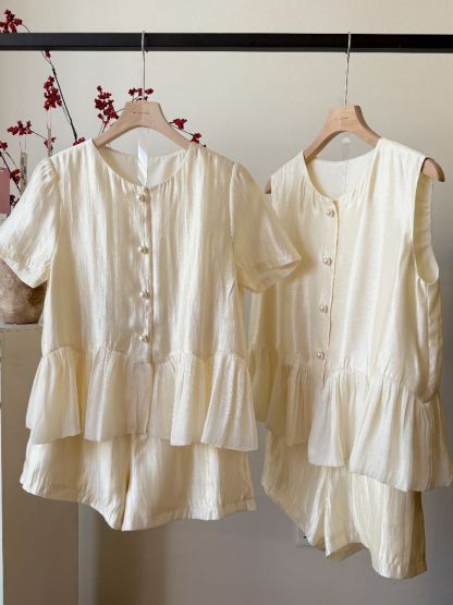 Ling Che Top & Shorts Set