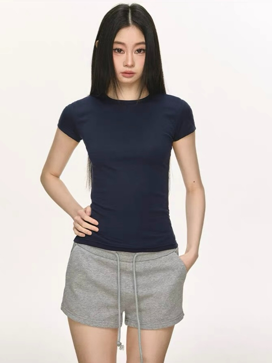 Olena Crew Neck Tee