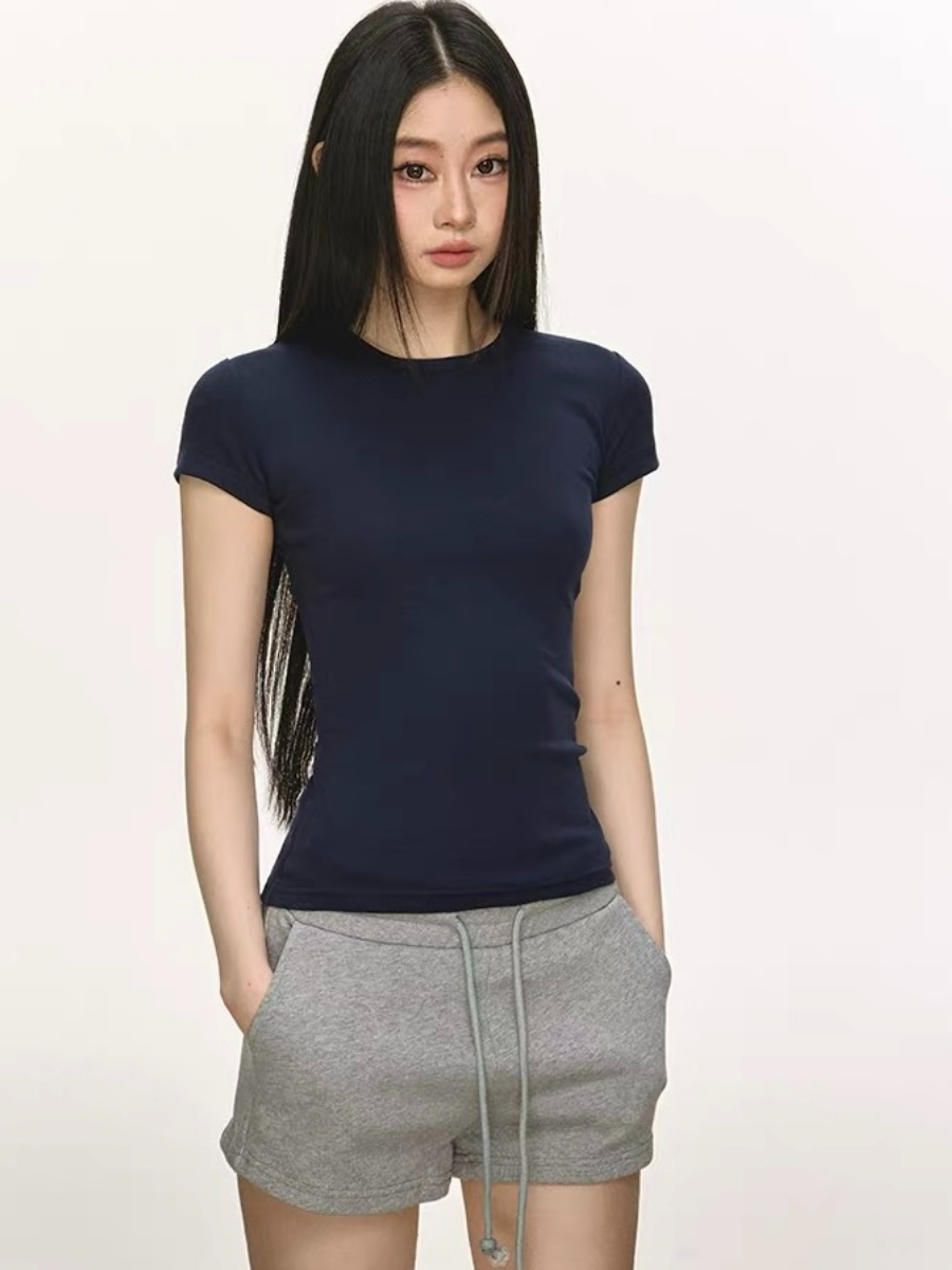 Olena Crew Neck Tee