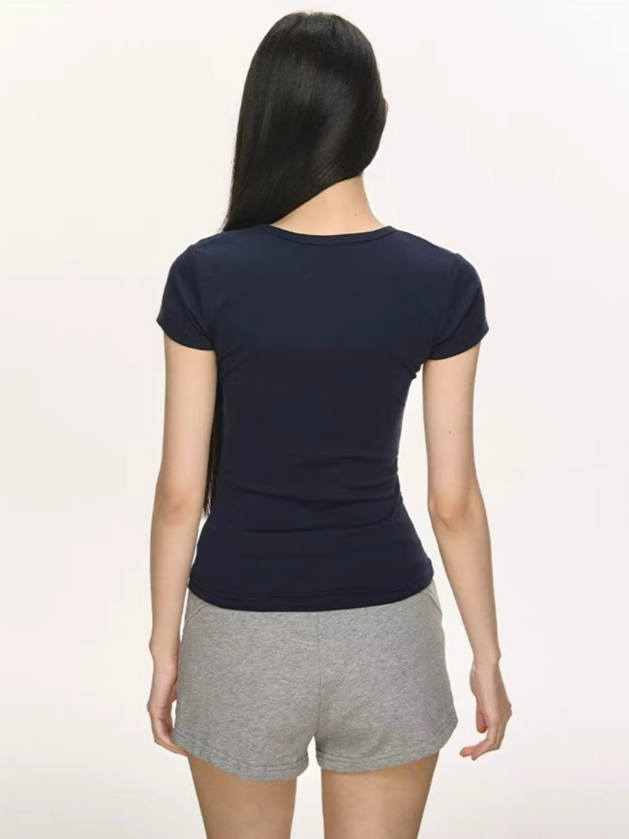 Olena Crew Neck Tee
