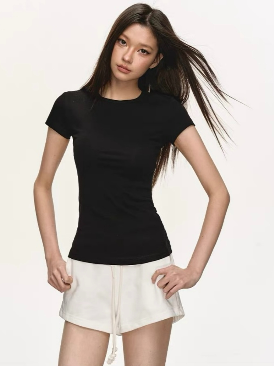 Olena Crew Neck Tee